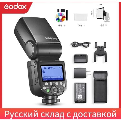 Godox V860III V860 III Speedlite Camera Flash E-TTL HSS Flash Light for Canon Sony Nikon Fuji Olympus Panasonic Pentax Camera