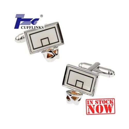Basketball Board Cufflink Cuff Link 2 Pairs Free Shipping Promotion