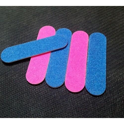 100 pcs colourful mini 5cm Professional Nails Files Art Tools Sand emery board 240/240 Grit free shipping