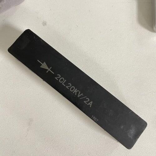 2CL 2A 20KV High Voltage Rectifier HV Silicon Stack Diode 120x25x18mm M5 Thread Hole