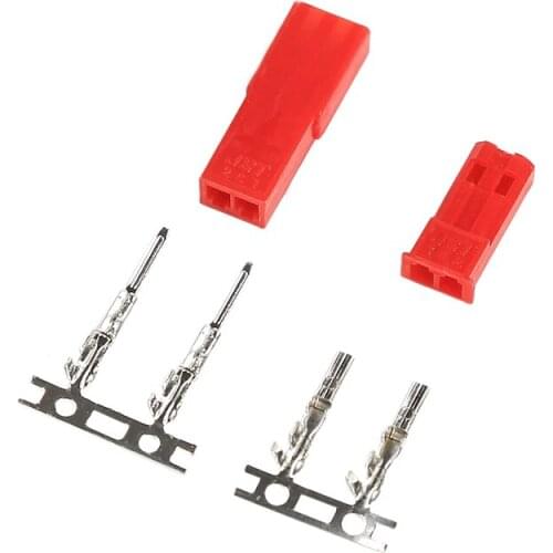 50 Sets JST 2P Connector Plug Jack 2-Pin Female Male Crimps Battery Connector Car Auto Motorcycle