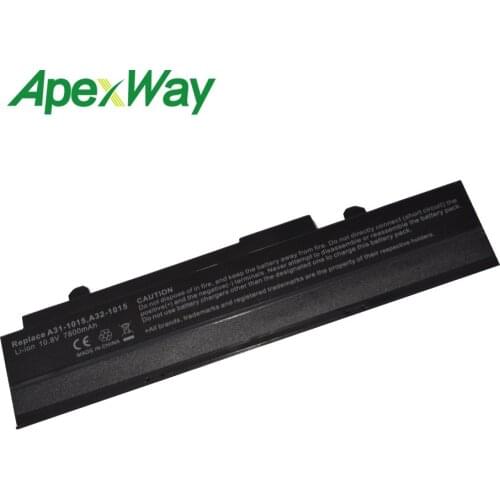 9CELL 6600mAH battery For Asus Eee PC EPC 1215 PC A31-1015 A32-1015 1215N 1015b 1015 1015bx 1015p 1015px AL31-1015 1215b