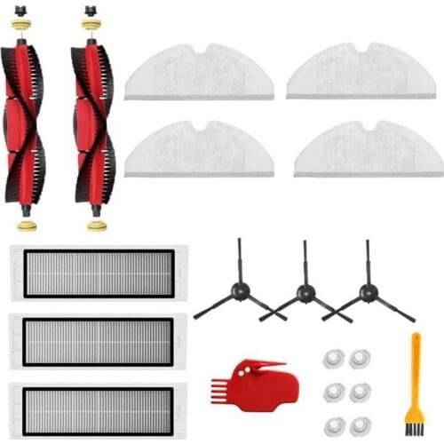 For XiaoMi Roborock S6 S60 S65 S5 MAX T6 Accessories Vacuum Cleaner Parts Washable HEPA Filter Side Brush Main Brush