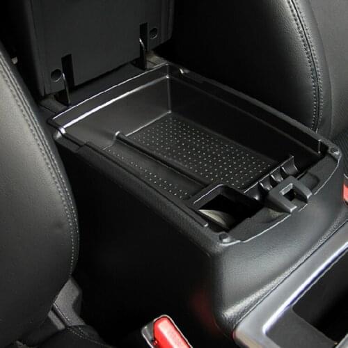 VCiiC ABS Central Storage Tray Armrest Container Box Fit for Nissan X trail / Rogue T32 2014 2015