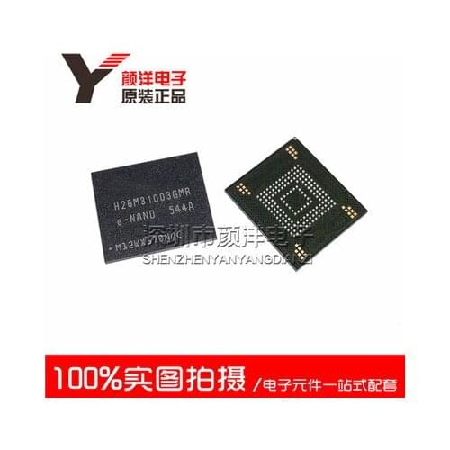 1PCS 2PCS 5PCS 10PCS H26M31003GMR BGA-153 H26M31003GM BGA153 H26M31003 31003 4G Mobile phone hard disk chip New and original