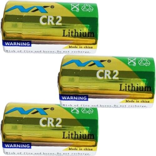 3PCS CR2 Digital Camera Photographic Device LED Flashlight Battery CR15H270 DLCR2 ELCR2 3V Lithium Battery