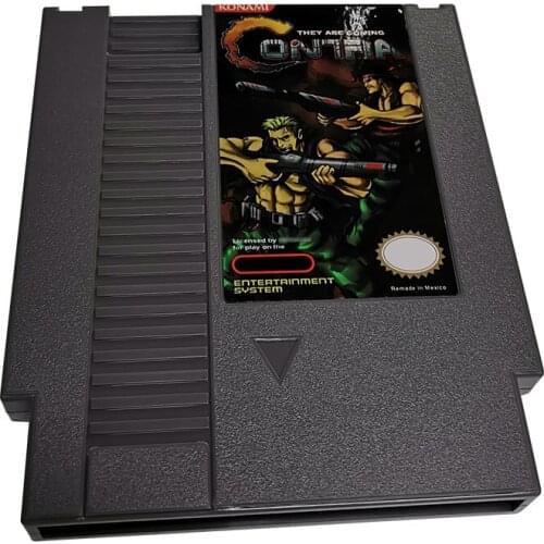 Contra Single card NES Game Memory Cards 8 Bit 72 Pins multi Game Cartridge For NES