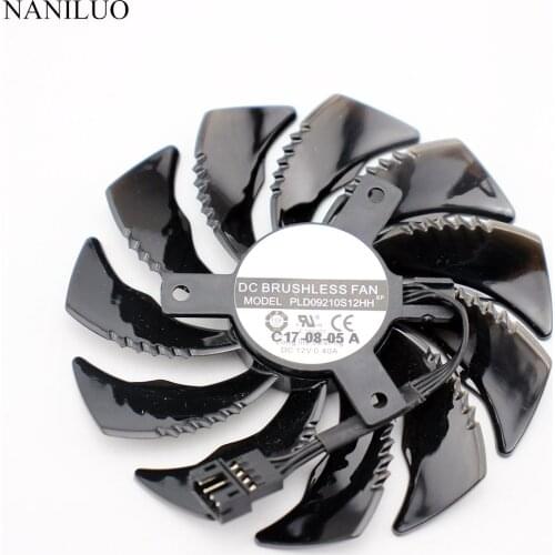 PLD09210S12HH 88MM Cooler Fan Replace For Gigabyte Geforce GTX 1050 1050TI 1060 1070 1070TI G1 Radeon RX 570 580 470 Gaming MI