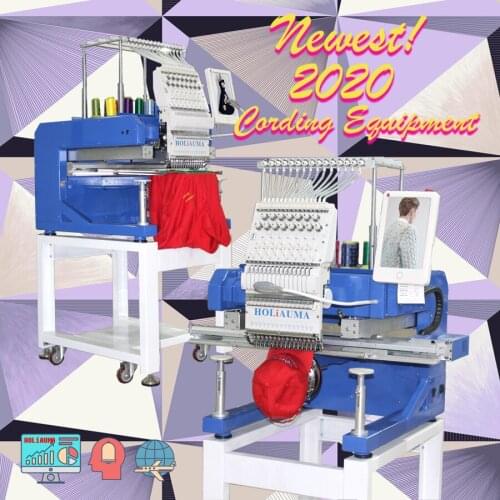 Best Softwares for Holiauma Single/Double Head Newest Dahao computerized embroidery machine for football boots printing machine