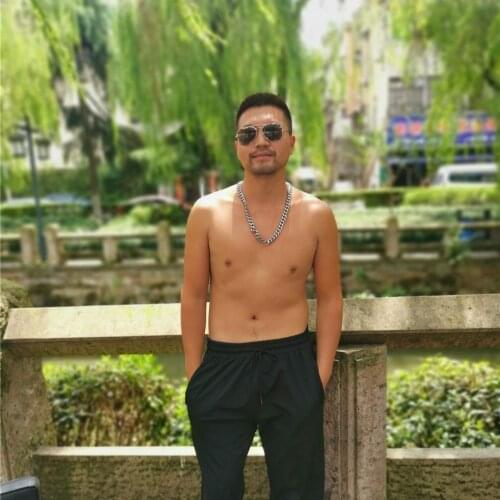 Lee 's Model For The Sexy Male Chain 24inch Metal Stainless Steel Necklace Cuban Link Chain