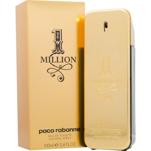 Paco Rabanne 1 Million Eau De Toilette mens Perfume 100 ML