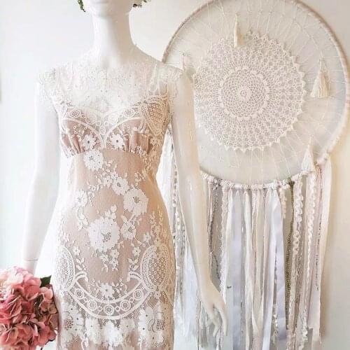 Soft Eyelash Chantilly Lace For Wedding Gown 1.5*3 meters Quality Lady Underwear Clothing Diy Sewing Lace 2020 Hot Sale