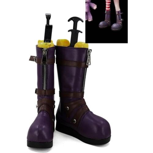 LOL Annie Hastur Cosplay Shoes Boots For Halloween Christmas