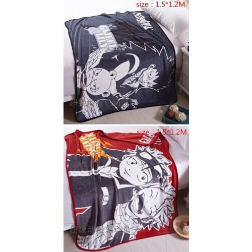 IVYYE Fairy Tail Anime Plush Stuff Accessories plushdoll Stuffed Fluffy Cartoon Warm Soft Toys Blanket Bed Throw Blankets NEW