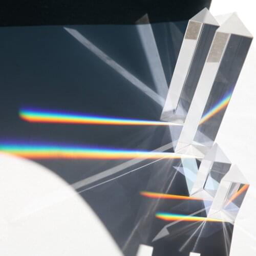 30x30x50MM Right Angle Reflection Prism Experimental Optics Mitsubishi Mirror Children Students Look At Rainbow To Take Pictures