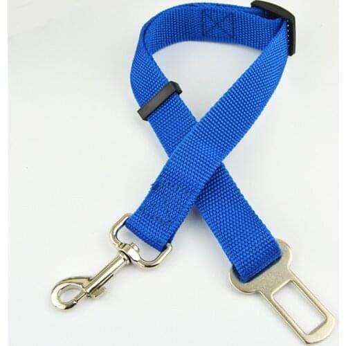 Pet Dog Cat Car Seat Belt Adjustable Harness Seatbelt Lead Leash for Small Medium Dogs Travel Clip Pet Supplies
