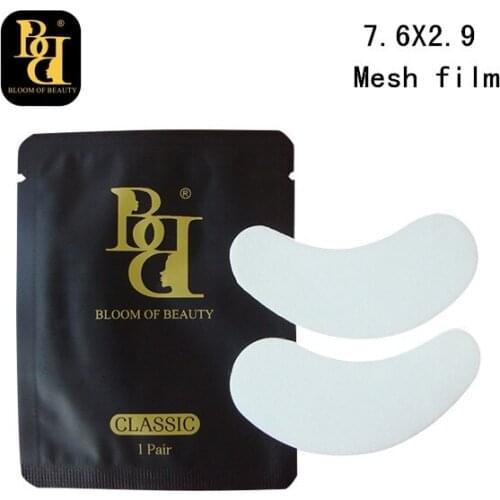 BB brand normal type mesh film 1000pairs/lot the thinnest lint free eye patch under eye patch for eyelash