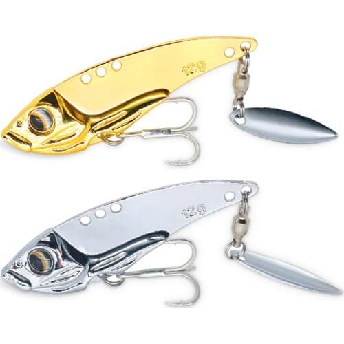 1PCS 3.5G/7G/12G/18G VIB Vibration Hard Bait Wobblers Fishing Lures Spinner Artificial Japan Sinking Swimbait Sea Fishing Tackle