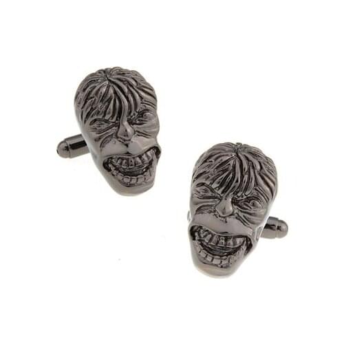 Skull Cufflink 2 Pairs Free Shipping Promotion
