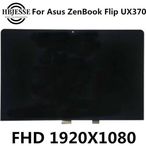 B133HAN04.2 LED Display LCD Screen Touch Digitizer Assembly Panel For ASUS ZenBook Flip UX370 UX370U UX370UA