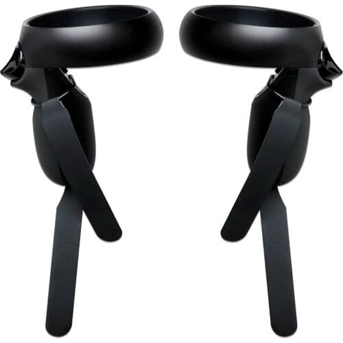 1 Pair of Adjustable Knuckle Straps for OCULUS Quest / Rift S Touch Controller Grip