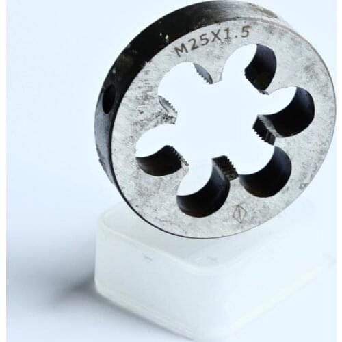 Free shipping 1PC M25*1.0mm/1.5mm/2.0mm/3.0mm metric manual Die Threading Tools Lathe Model Engineer Thread Maker for DIY maker