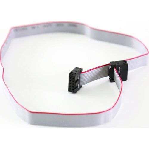 2pcs 12864 1.4 LCD Screen Parallel Cables AWM 105C 300V 10 Pin Flexible Flat Ribbon For a6 e10 Prusa I3 CR-10 Ender-3 display