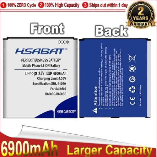 6900mah B600BE Battery Use for Samsung GALAXY S4 MEAGE P709 GT-I9158 i9506 I9507V g7108 g7109 i545 i337 L720