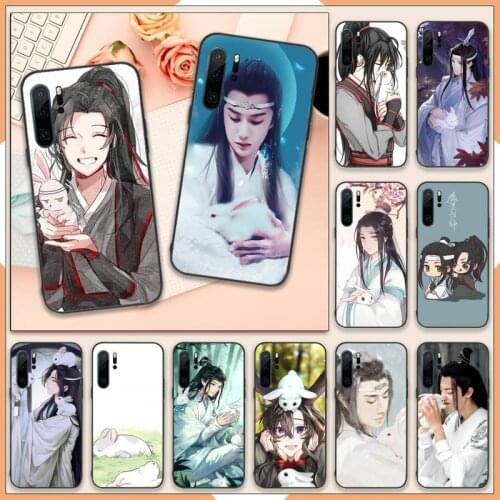The Untamed WangXian Bunnies Phone Case For Huawei P40 P20 P30 lite Pro P Smart 2019 Mate 40 20 10 Lite Pro Nova 5t