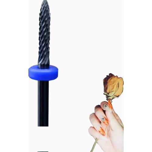 Black Ceramic Nail Drill Bit - Under Nail Cleaner Bit -M