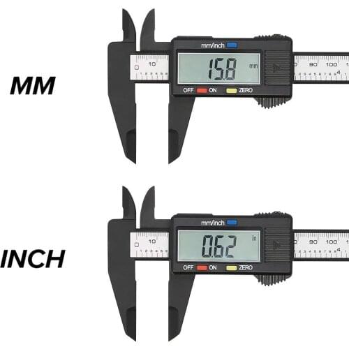Digital Caliper 6 inch Electronic Vernier Caliper 100mm Calliper Micrometer Digital Ruler Measuring Tool 150mm 0.1mm