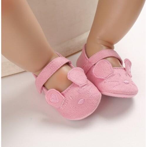 Cotton Cute Rabbit Ears Baby Shoes Soft Soled Non-slip Toddler Shoes For Girls Spring Summer Baby Girl Shoes