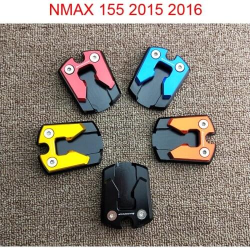 For YAMAHA NMAX 155 2015-2016 Kickstand Foot Plate Side nmax155 N-MAX 155 15-16 Stand Extension Pad