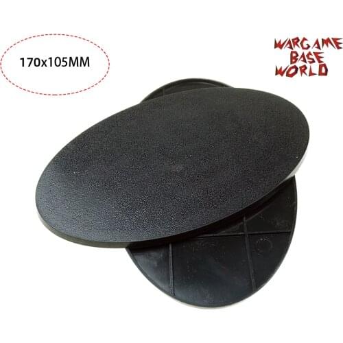 Gaming bases of 1pcs of 170 x 105mm oval bases