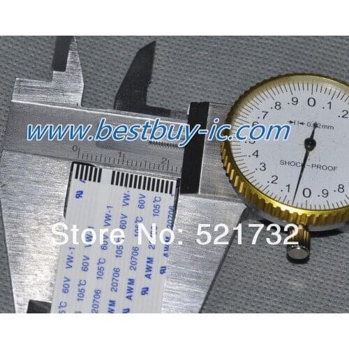 Printer cable 1.0mm Spacing + 850mm Length + 14Pin+0+0+6Pin (22Pin) A / same direction line Soft wire FFC Flexible Flat Cable