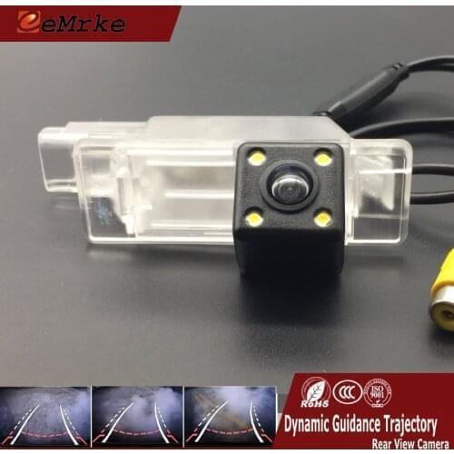 EEMRKE Dynamic Trajectory Parking Line Camera Vehicle Rearview Reversing Tracks Camera for Fiat Scudo (270/272) Multijet 2007