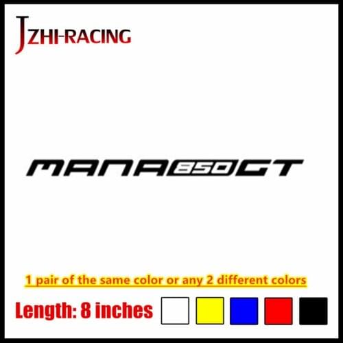 Motorcycle bike Fuel tank Wheels Fairing notebook Luggage helmet MOTO Reflective Sticker decals For Aprilia Mana 850 GT
