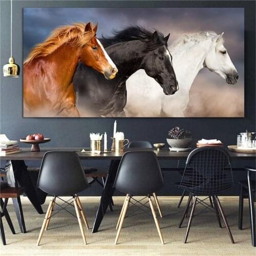 GOODECOR Canvas Animal Painting Modern Home Decor Wall Art Horse Canvas Posters Prints no frame Dropshipping Canvas Prints Art