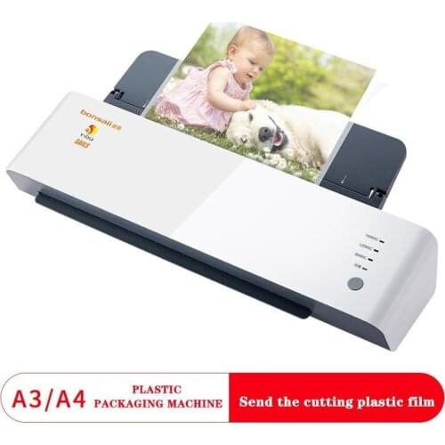 Qianfan & bonsai l418 plastic machine A3 / A4 plastic machine photo laminating machine office plastic photo plastic machine