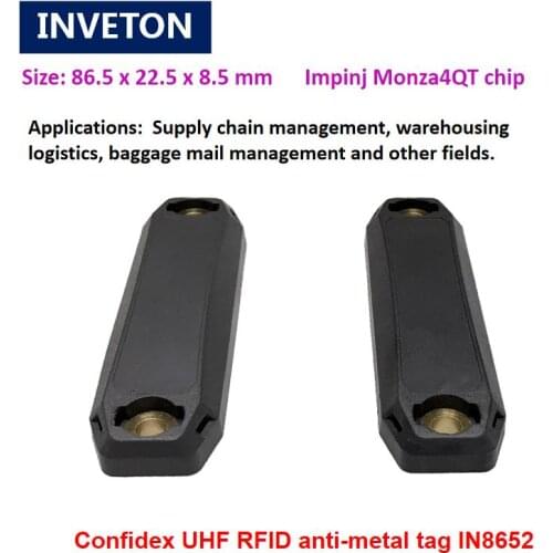 Impinj Chip Long Distance UHF RFID Anti Metal Tag ABS Waterproof RFID Metal Tag for Warehouse Management