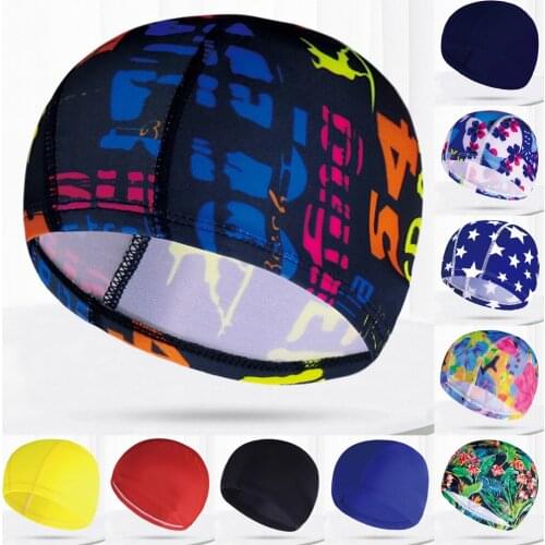 Swimming Cap Protect Ears Girl Long Hair Sports Swim Hat For Men Women Adults Nylon Ultrathin Bathing Cap Swim Pool Accessories