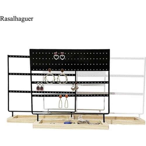 Top 24/44/66/69/88/144 Holes Stand for Earrings Pendants Bracelets Jewelry Display Stud Earrings Holder Jewellery Rack Wholesale