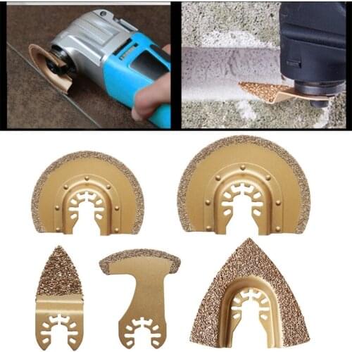 Carbide Saw Blade Triangle Rasp Oscillating Saw Blade Tile Ceramics Cutting Tool Power Tool Accessories