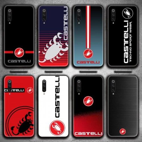 Bicycle Clothing Brand Castellis Phone Case for Xiaomi Mi Note 10 Lite Mi 9T Pro xiaomi 10 CC9 9SE