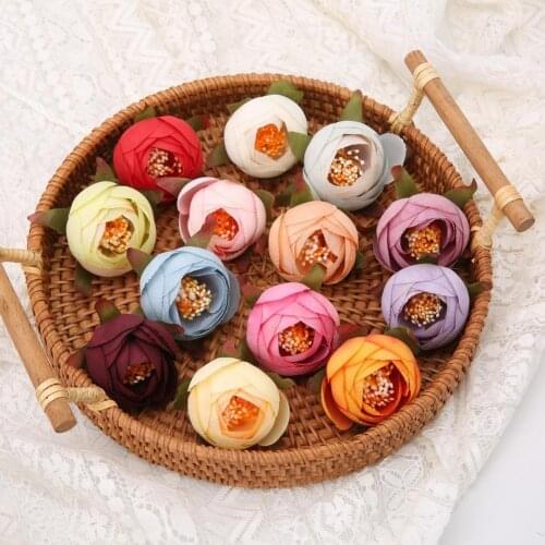 1 Set Vivid Artificial Flower Wear-resistant Faux Silk Flower Bright-colored Flower Decor Multi-use Flower Handicraft for Home
