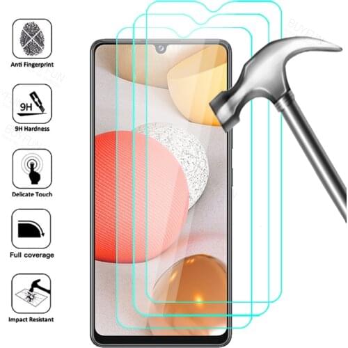 3pcs Tempered Glass For Samsung Galaxy A42 5G Screen Protector Film For SamsungA42 Sumsung A 42 Safety Protective Glass