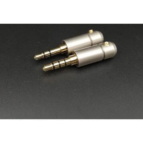 5pc 3.5mm Earphones Soldering Speaker plug Jack Poles Male Headphone Repair Jack Cable Plug Solder locks welding