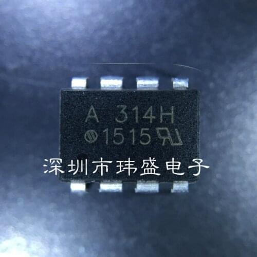 10pcs A314H DIP8 HCPL-A314H HCPL-314H