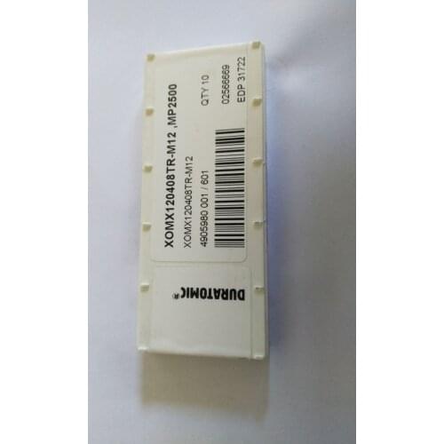 10 PCS CARBIDE INSERT XOMX120408TR-M 12 MP2500