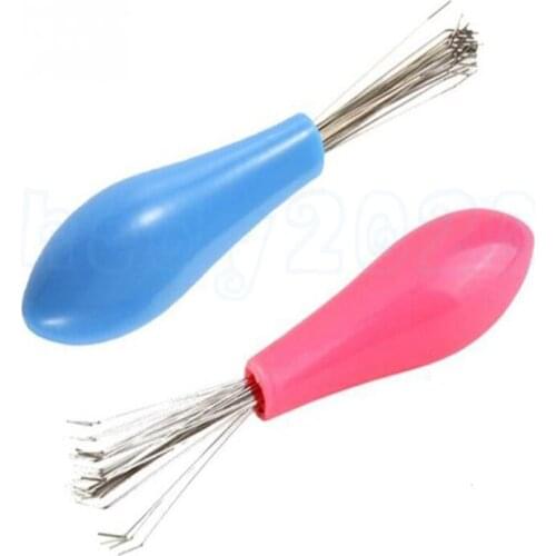 100pcs Curly hair comb cleaning claw hair cleaning tool comb hair removal hair hook cleaner cleaning